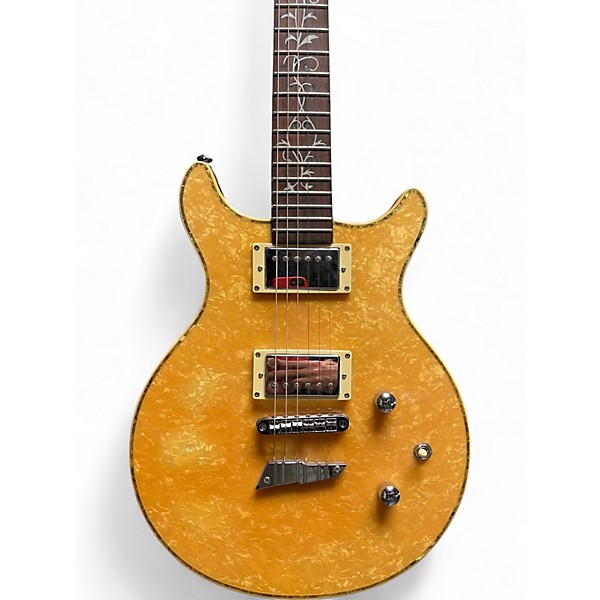 Used Daisy Rock k Stardust Elite Venus Vintage IVORY PEARL Solid Body Electric Guitar