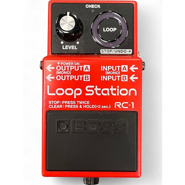 Used BOSS RC1 Loop Station Pedal