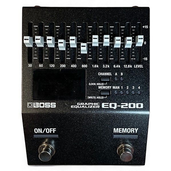 Used BOSS EQ200 Graphic Equalizer Pedal | Guitar Center
