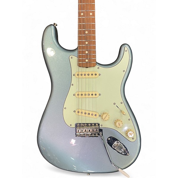 Used Fender Vintera 60s Stratocaster Ice Blue Metallic Solid Body Electric Guitar
