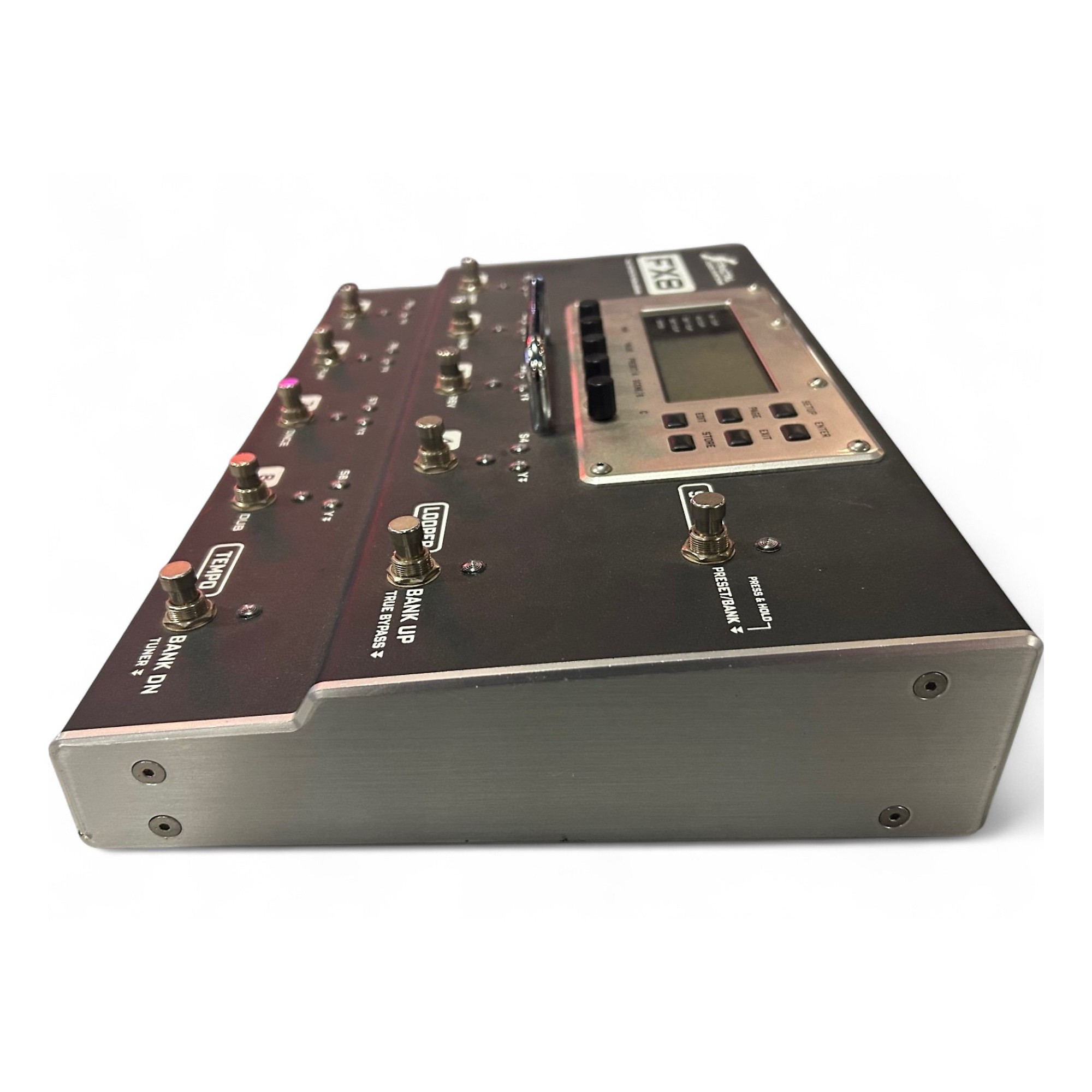 MINT FRACTAL FX8 MARK II Multi-Effects Floorboard + Silver