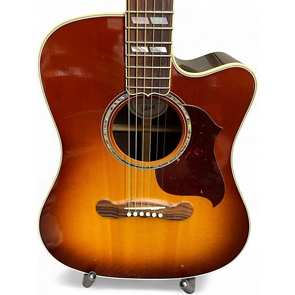 Used Gibson SONGWRITER STANDARD EC Cherry Sunburst Acoustic Electric Guitar