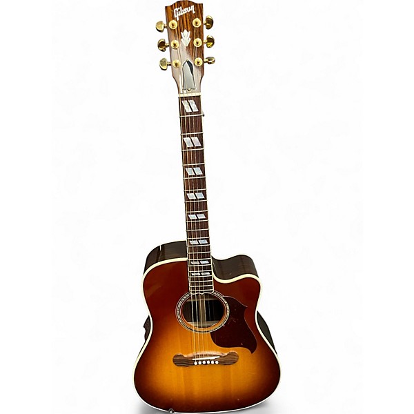 Used Gibson SONGWRITER STANDARD EC Cherry Sunburst Acoustic Electric Guitar