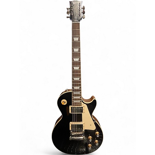 Used Gibson Les Paul Standard Black Solid Body Electric