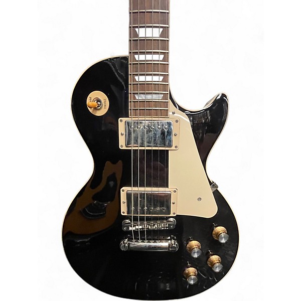 Used Gibson Les Paul Standard Black Solid Body Electric