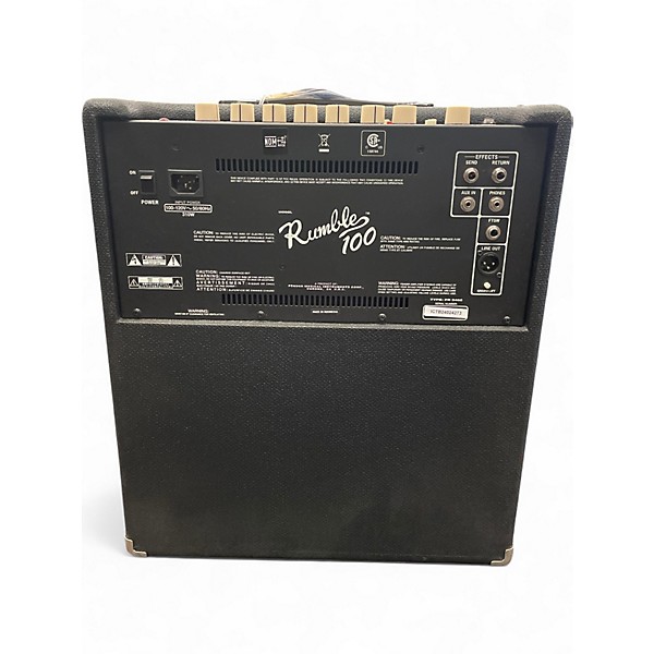 Used 2024 Fender Rumble V3 100W 1x12 Bass Combo Amp