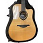 Used Lag Guitars Tramontane Hyvibe thv30dc Natural Acoustic Electric Guitar