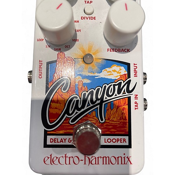 Used Electro-Harmonix Canyon Delay and Looper Effect Pedal