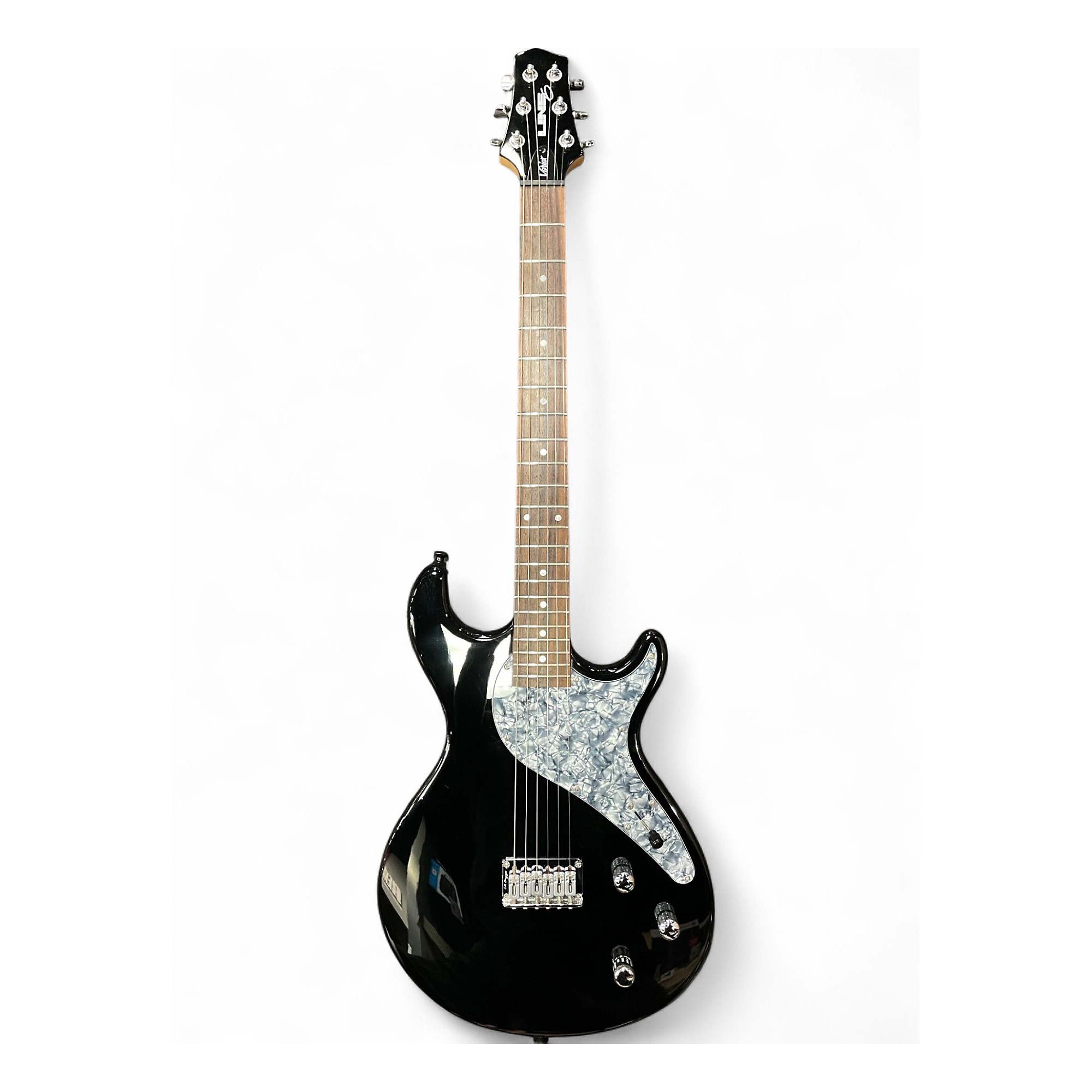Used Line 6 Variax 500 Black Solid Body Electric Guitar