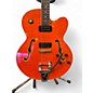 Used Yamaha aes1500b Orange Hollow Body Electric Guitar