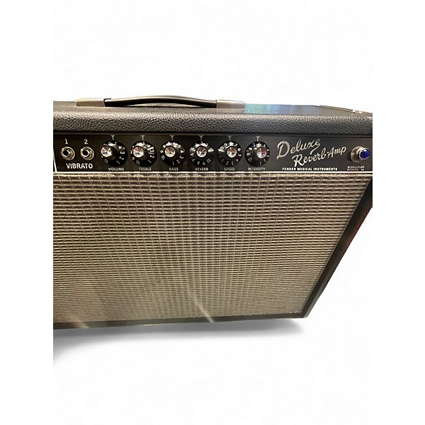 Used Fender Vintage Reissue 1965 Deluxe Reverb Tube Guitar Combo Amp