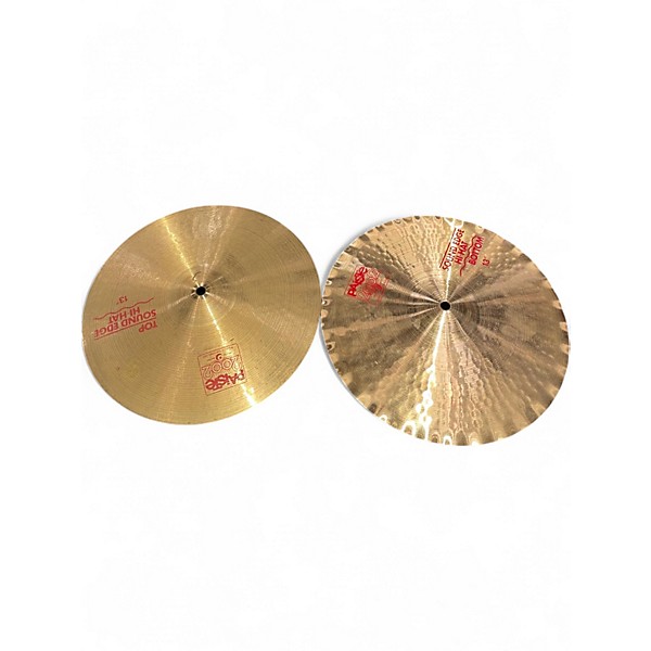 Used Paiste 13in 2002 Sound Edge Hi Hat Cymbal