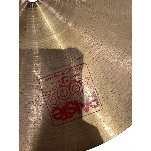 Used Paiste 13in 2002 Sound Edge Hi Hat Cymbal