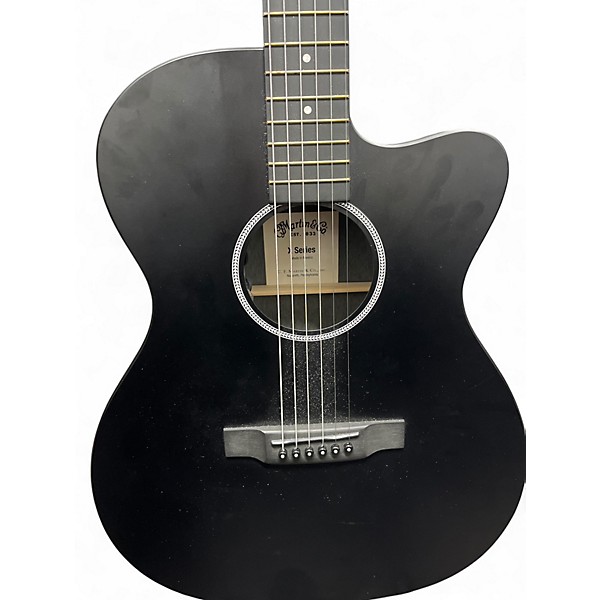 Used Martin X Series Special 000C-X1E Black Acoustic Electric Guitar