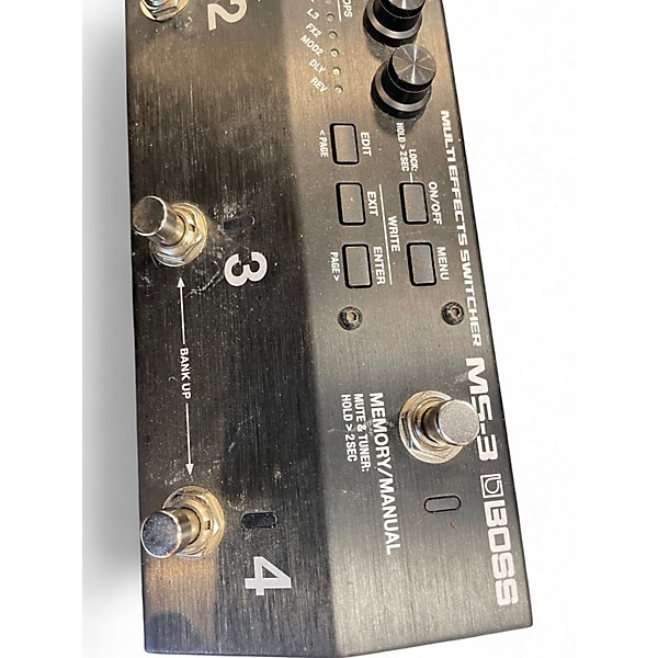 Used BOSS MS3 Multi Effects Switcher Effect Processor