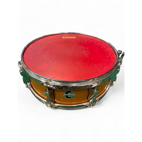 Used Ludwig 6 Piece Element Evolution Orange Drum Kit