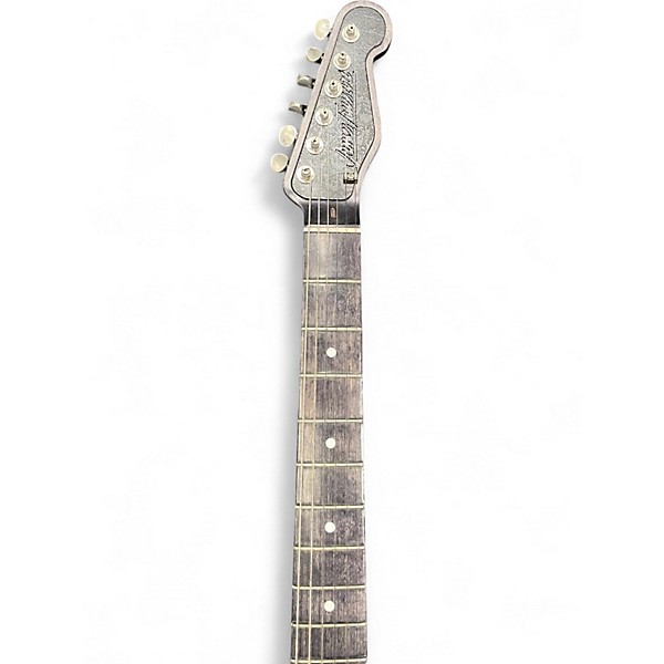 Used James Trussart Steel Caster Deluxe Black Hollow Body Electric Guitar