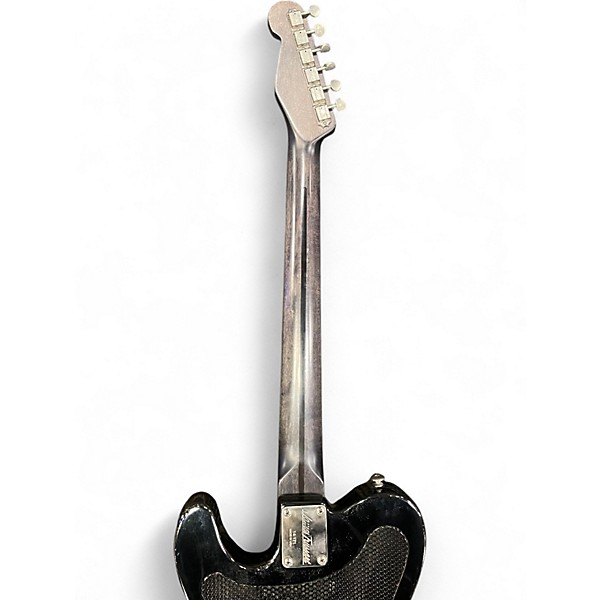 Used James Trussart Steel Caster Deluxe Black Hollow Body Electric Guitar