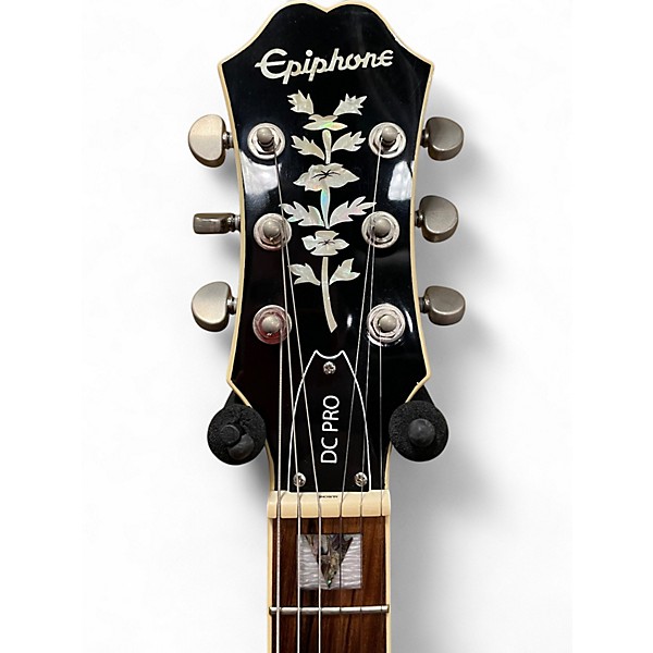 Used Epiphone DC Pro Honey Burst Solid Body Electric Guitar
