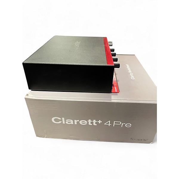 Used Focusite CLARETT+ 4 PRE Audio Interface