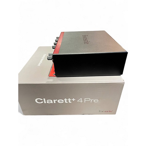 Used Focusite CLARETT+ 4 PRE Audio Interface