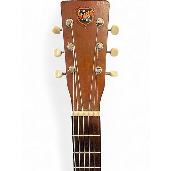Used National Resophonic Style O metal Resonator Guitar