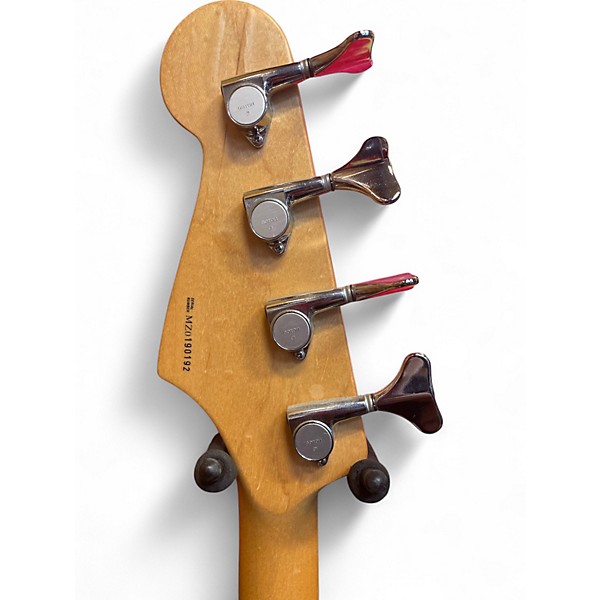 Used 2001 Fender DELUXE ZONE Sienna Sunburst Electric Bass Guitar