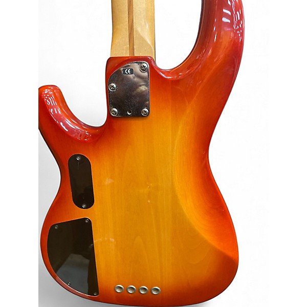 Used 2001 Fender DELUXE ZONE Sienna Sunburst Electric Bass Guitar