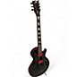 Used ESP LTD GH600 BLACK AND RED Solid Body Electric Guitar