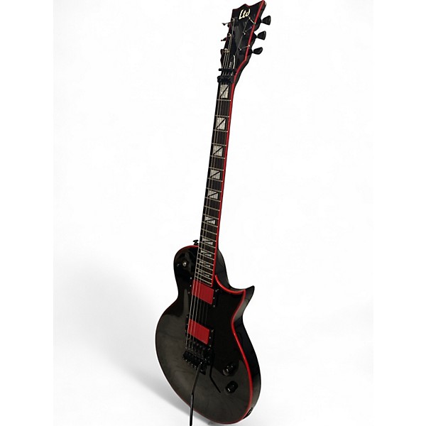 Used ESP LTD GH600 BLACK AND RED Solid Body Electric Guitar