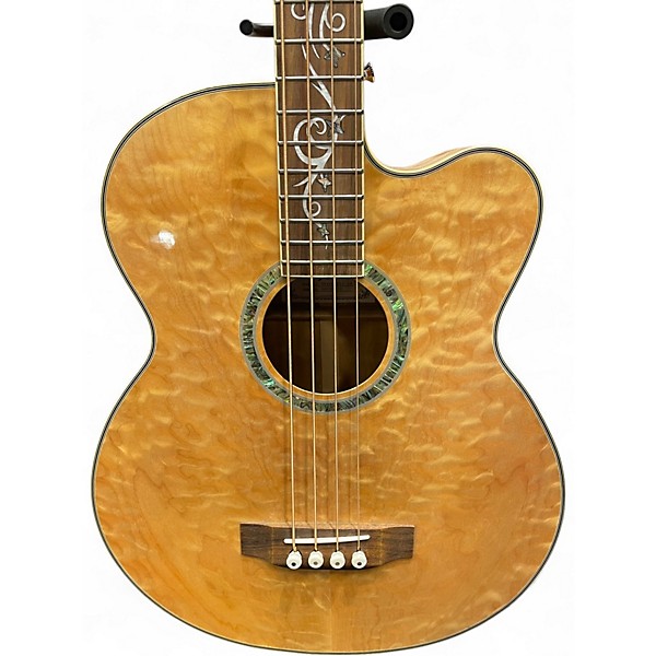 Used Michael Kelly MKDF4 Natural Acoustic Bass Guitar