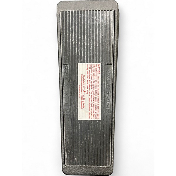 Used Dunlop GCB95W Original Crybaby Wah Effect Pedal