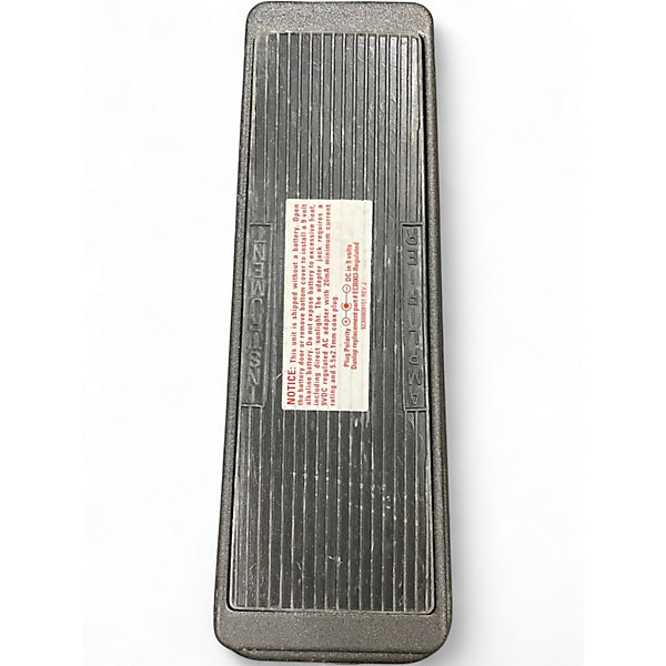 Used Dunlop GCB95W Original Crybaby Wah Effect Pedal