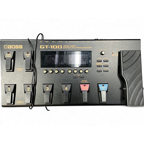 Used BOSS GT100 Effect Processor