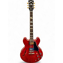 Used Gibson ES345 Cherry Hollow Body Electric Guitar