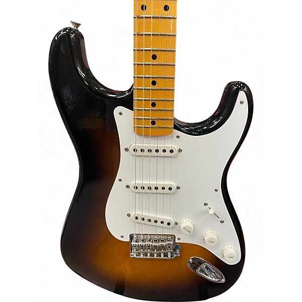 Used 2024 Fender Custom Shop LTD '54 Stratocaster LCC Wide-Fade 2-Color Sunburst Solid Body Electric Guitar