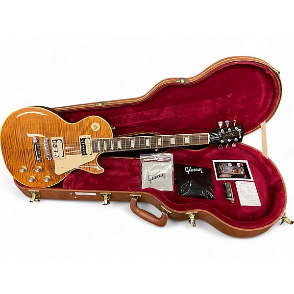 Used 2022 Gibson Slash Les Paul Standard '50s Amber Solid Body Electric Guitar