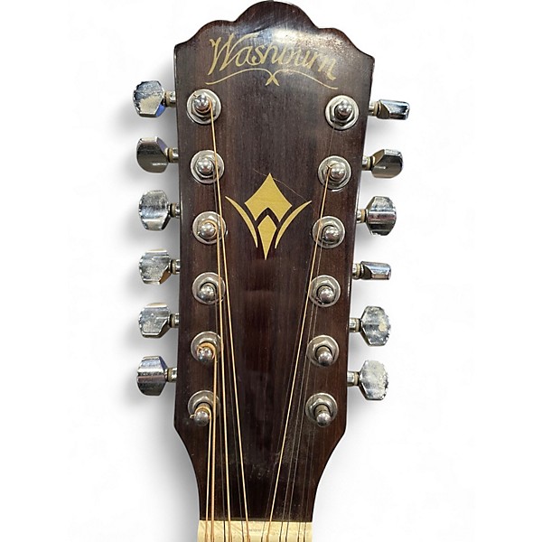 Used 2020 Washburn hd10sce Natural 12 String Acoustic Electric Guitar