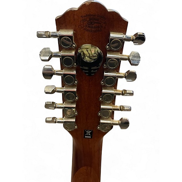 Used 2020 Washburn hd10sce Natural 12 String Acoustic Electric Guitar