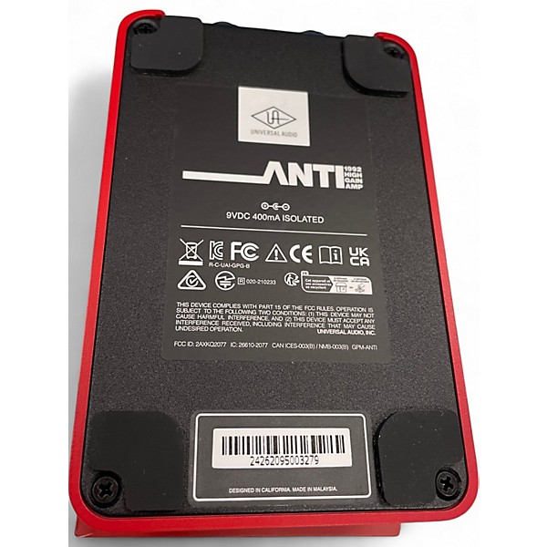 Used Universal Audio Anti 1992 High Gain Effect Pedal