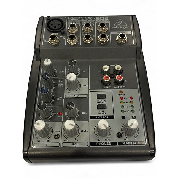 Used Behringer Xenyx 502 Unpowered Mixer