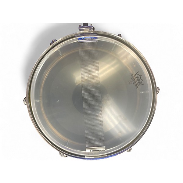 Used Pacific  13in steel snare silver Drum