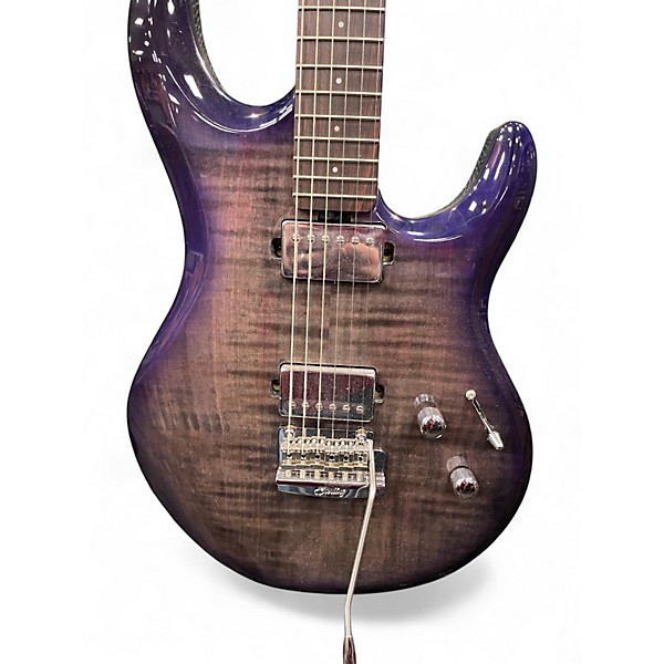 Used Sterling by Music Man LK100 BLUEBERRY BURST Solid Body Electric Guitar