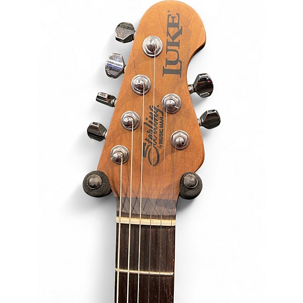 Used Sterling by Music Man LK100 BLUEBERRY BURST Solid Body Electric Guitar