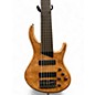 Used MTD Kingston KZ 6 String Fretless Natural Electric Bass Guitar