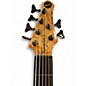 Used MTD Kingston KZ 6 String Fretless Natural Electric Bass Guitar