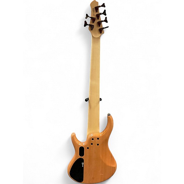 Used MTD Kingston KZ 6 String Fretless Natural Electric Bass Guitar