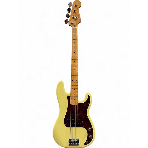 Used Fender PLAYER II PRECISION Hialeah Yellow Electric Bass Guitar