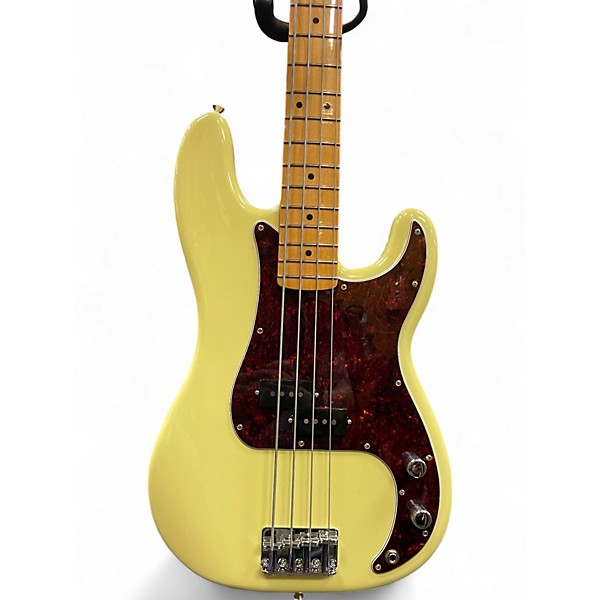 Used Fender PLAYER II PRECISION Hialeah Yellow Electric Bass Guitar