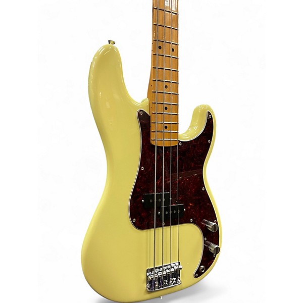 Used Fender PLAYER II PRECISION Hialeah Yellow Electric Bass Guitar